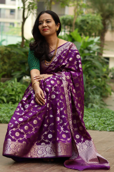 Ashtami (Semi Georgette)