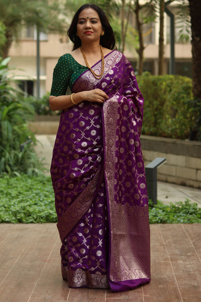 Ashtami (Semi Georgette)