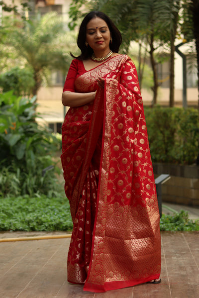 Vijaya dashmi (Semi Georgette)