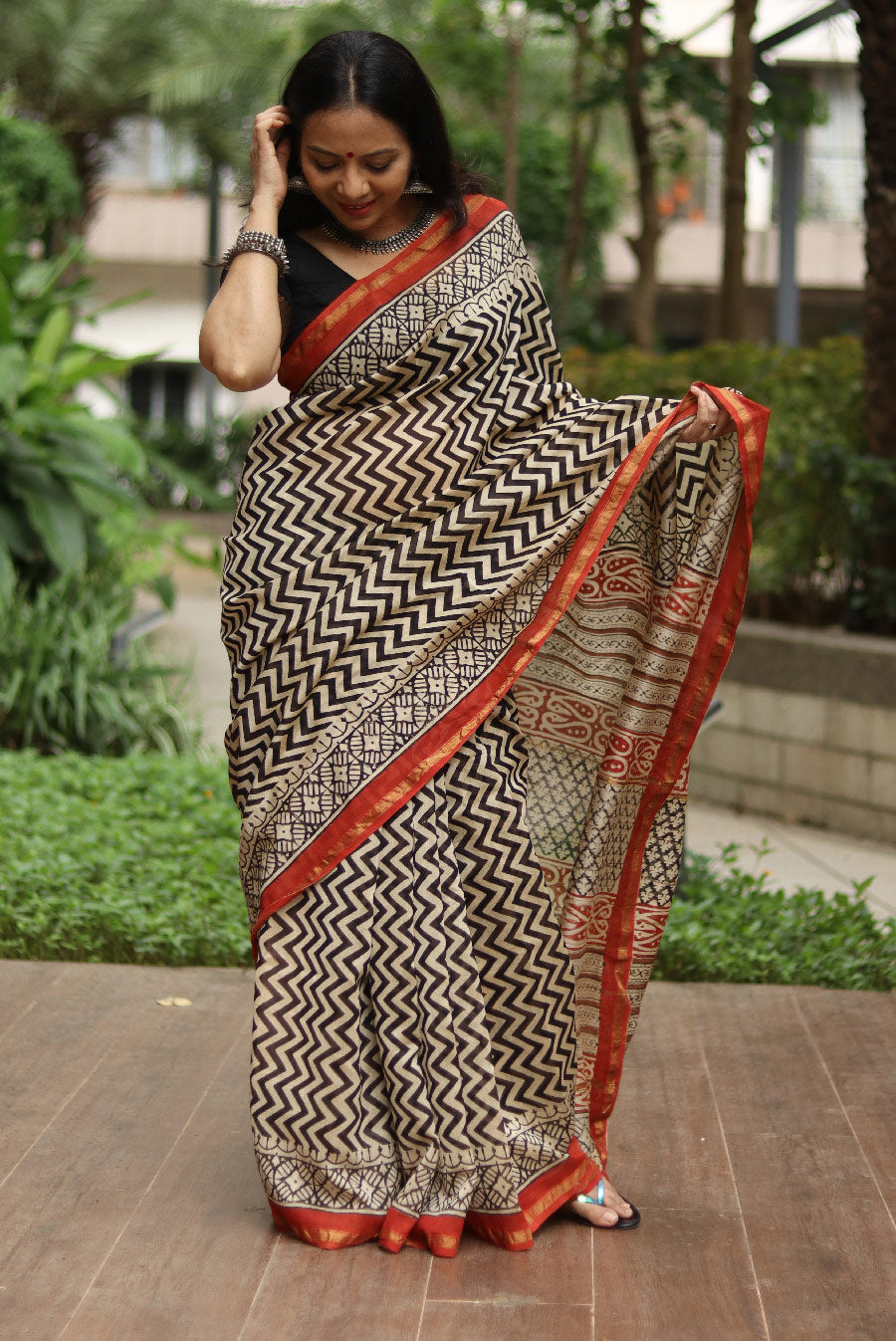 Anandi (Chanderi silk)