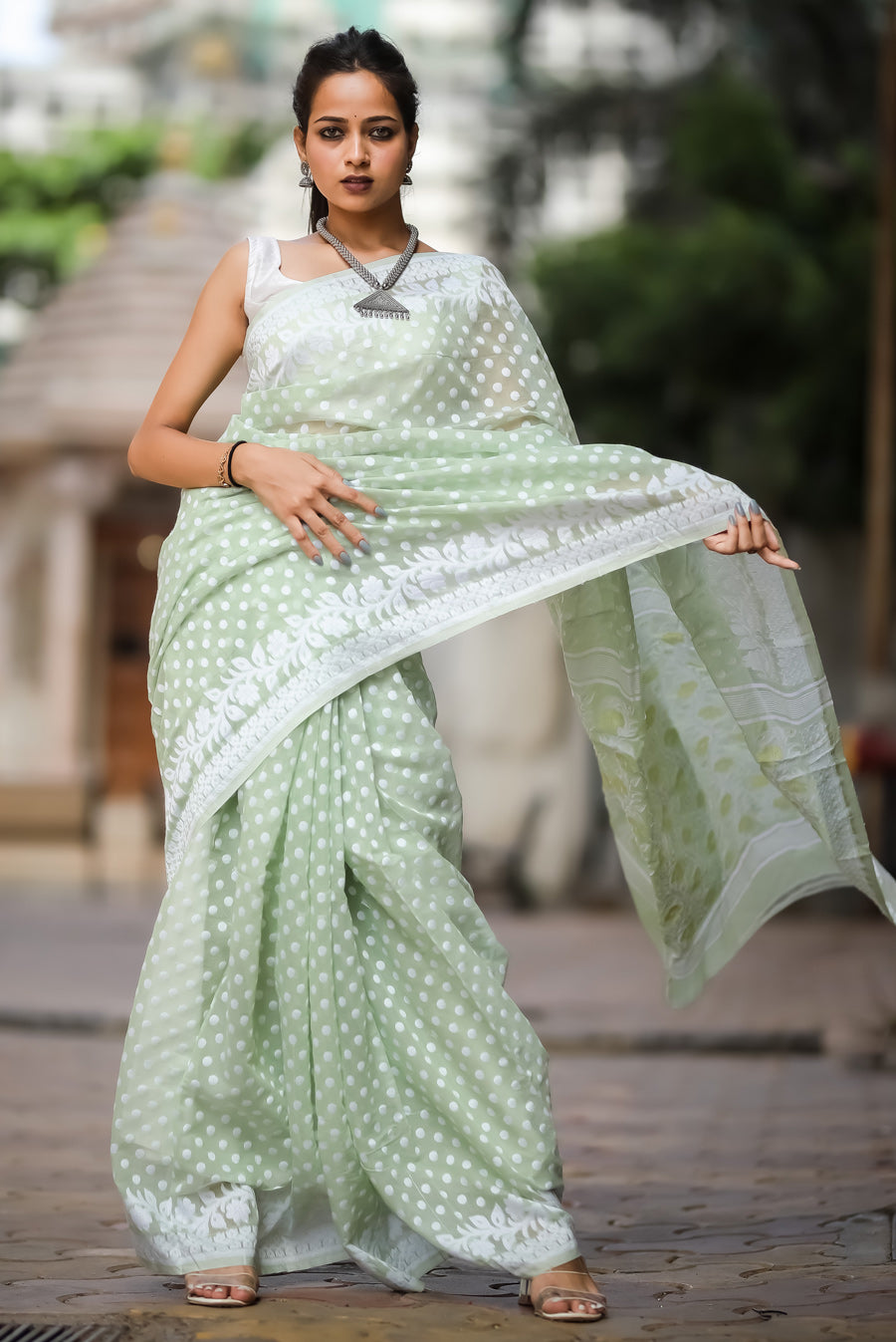 Green Deliya (Muslin)