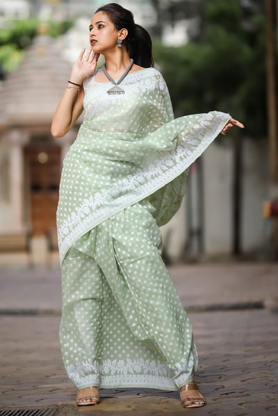 Green Deliya (Muslin)