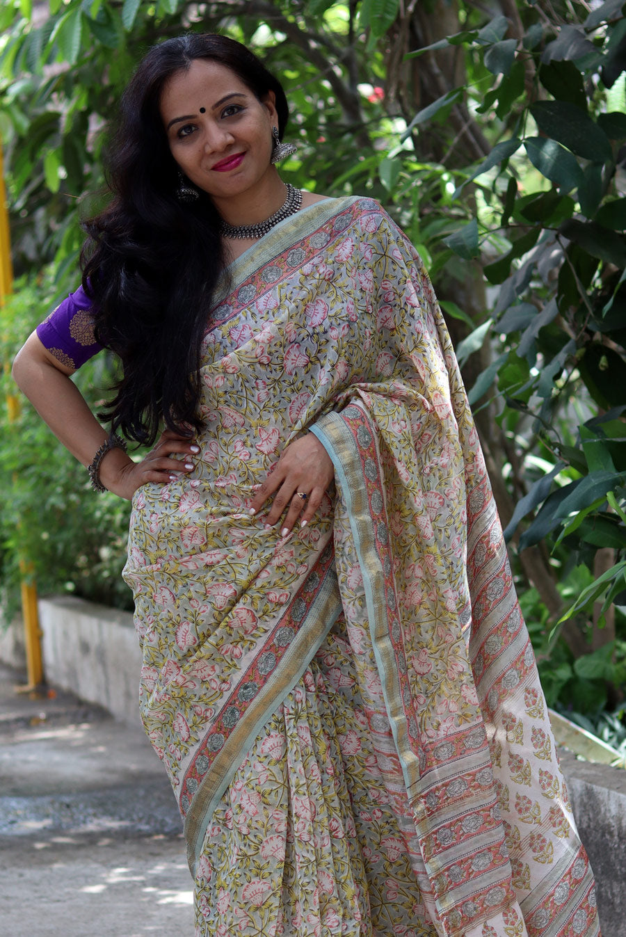 Aabha (Maheshwari silk)