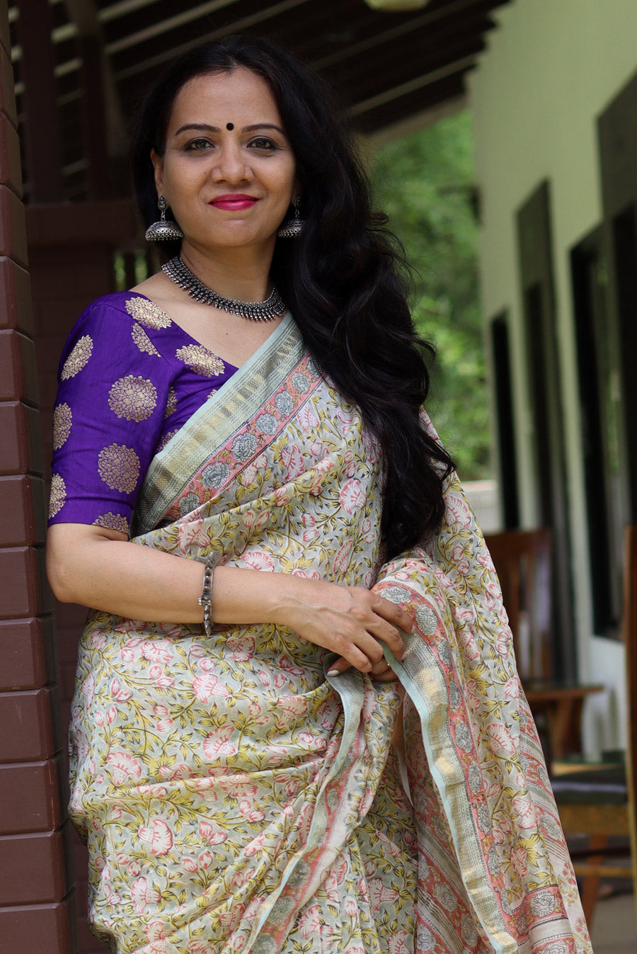 Aabha (Maheshwari silk)